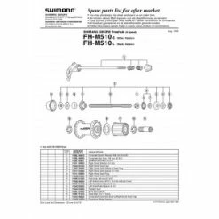 1 Corps De Roue Libre SHIMANO Y3A398020 Deore FH-MC18/M510/M525 Complete Freewheel Body -Vélos Soldes Magasin 1 corps de roue libre shimano y3a398020 deore fh mc18 fh m510 fh m525 complete freewheel body 2