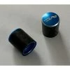 2 Bouchons De Valve NO CONTEST Carbon Caps Shrader Bleu -Vélos Soldes Magasin 2 bouchons de valve no contest carbon caps shrader bleu