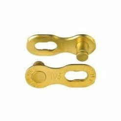 2 Maillons/Attaches Rapides KMC MISSING LINK CL559R 10 Vitesses (Shimano) Or -Vélos Soldes Magasin 2 kit maillon rapide kmc missing link cl559r 10 vitesses shimano or 1