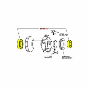 2 Roulements Roue Arrière MAVIC M40075 Cosmic Crossmax 6903 NTN 608 SKF 4 2 Roulements Roue Arrière MAVIC M40075 Cosmic Crossmax 6903 NTN 608 SKF – Image 2