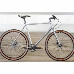 All-city ALL CITY Super Professional Single Speed Silver -Vélos Soldes Magasin all city super professional single speed silver 4
