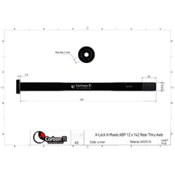 Carbon-Ti Axe De Cadre CARBON TI X-Lock X-Maxle ABP 192mm ((Trek, Devinci Split Pivot)) 8 Carbon-Ti Axe De Cadre CARBON TI X-Lock X-Maxle ABP 192mm ((Trek, Devinci Split Pivot)) -Vélos Soldes Magasin axe de cadre carbon ti x lock x maxle abp 192mm trek 2014 2016 2