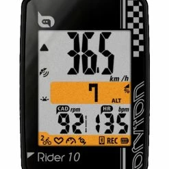 Compteur GPS Vélo De Route Et VTT Bryton Rider 10 Noir