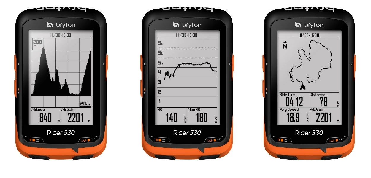 Compteur GPS Vélo De Route Et VTT Bryton Rider 530 4 Compteur GPS Vélo De Route Et VTT Bryton Rider 530 – Image 2