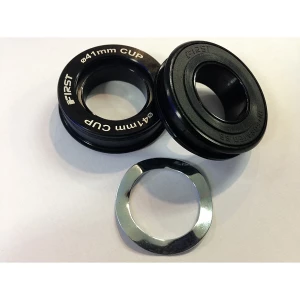 Cuvettes De Pédalier Route FIRST R86-BK PRESSFIT 41mm Pour Axe De 24mm 4 Cuvettes De Pédalier Route FIRST R86-BK PRESSFIT 41mm Pour Axe De 24mm – Image 2