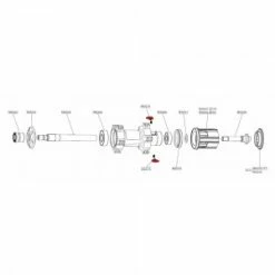 Kit Cliquets Corps Roue Libre MAVIC M40578 FTSL Pawls -Vélos Soldes Magasin kit cliquets corps de roue libre mavic m40578 ftsl freehub body pawl 2