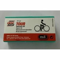 Kit De Réparation Rema TIPTOP TT01 Tour Avec Colle Et Rustines -Vélos Soldes Magasin kit de reparation rema tiptop tt01 tour avec colle et rustines 1