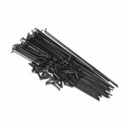 Pack De 50 Rayons MUTINY DB Spokes Acier / 194mm Noir (BMX)