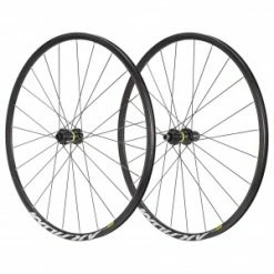 Paire De Roues MAVIC AKSIUM Disc à Pneu 700 12/100 & 12/142mm Route