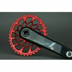 Plateau ABSOLUTE BLACK OVAL CX/Gravel SRAM 44/46 Dents -Vélos Soldes Magasin plateau absolute black oval cxgravel sram 4446 dents 3