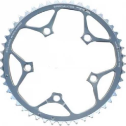 Specialites TA Plateau SPECIALITE TA SOLANO 110 Mm SC Campagnolo 51 Dents Extérieur 9/10v. Argent