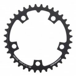 Plateau STRONGLIGHT 110mm 39 Dents Intérieur 9/10v. Noir