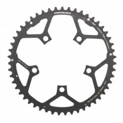 Plateau STRONGLIGHT CT2 Campagnolo 110mm 48 Dents Extérieur 9/10v. Noir Ceramic Teflon