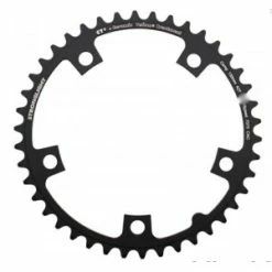 Plateau STRONGLIGHT CT2 130mm 42 Dents Intérieur 9/10v. Noir Ceramic Teflon