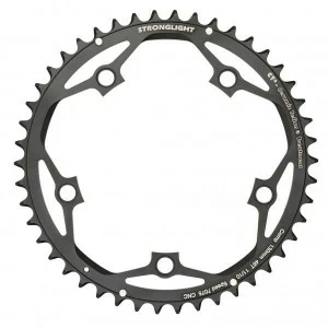 Plateau STRONGLIGHT CT2 130mm 53 Dents Extérieur 10/11v. Noir Ceramic Teflon 3 Plateau STRONGLIGHT CT2 130mm 53 Dents Extérieur 10/11v. Noir Ceramic Teflon