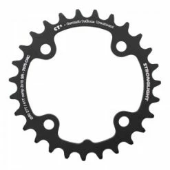 Plateau STRONGLIGHT CT2 Sram 80mm 27 Dents 2x10 Noir X7 X9 X0 Ceramic Teflon