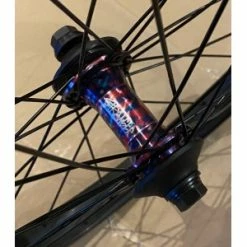 Roue Avant Bmx Custom KINK ATLAS 2 + STRANGER BALLAST Tie Dye 20" Street Park -Vélos Soldes Magasin roue avant bmx global racing vector exp 20x1 38 race argent 3