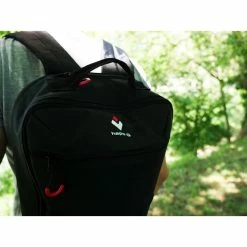 HAPO-G Sac à Dos Sacoche Vélo électrique (fixation MTS Incluse) -Vélos Soldes Magasin sacoche sac dos velo electrique vae guidon noir